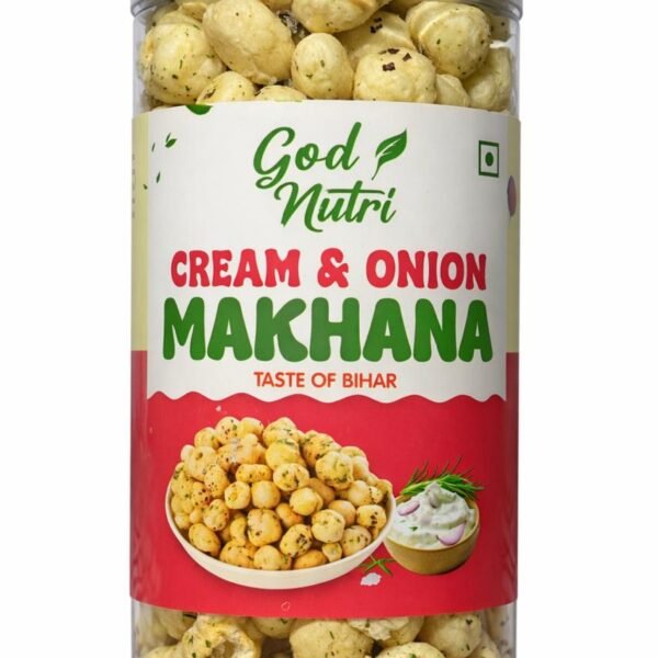 God Nutri Cream & Onion Makhana