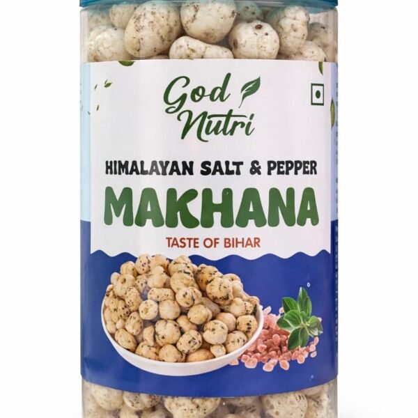 God Nutri Himalayan Salt & Pepper Makhana